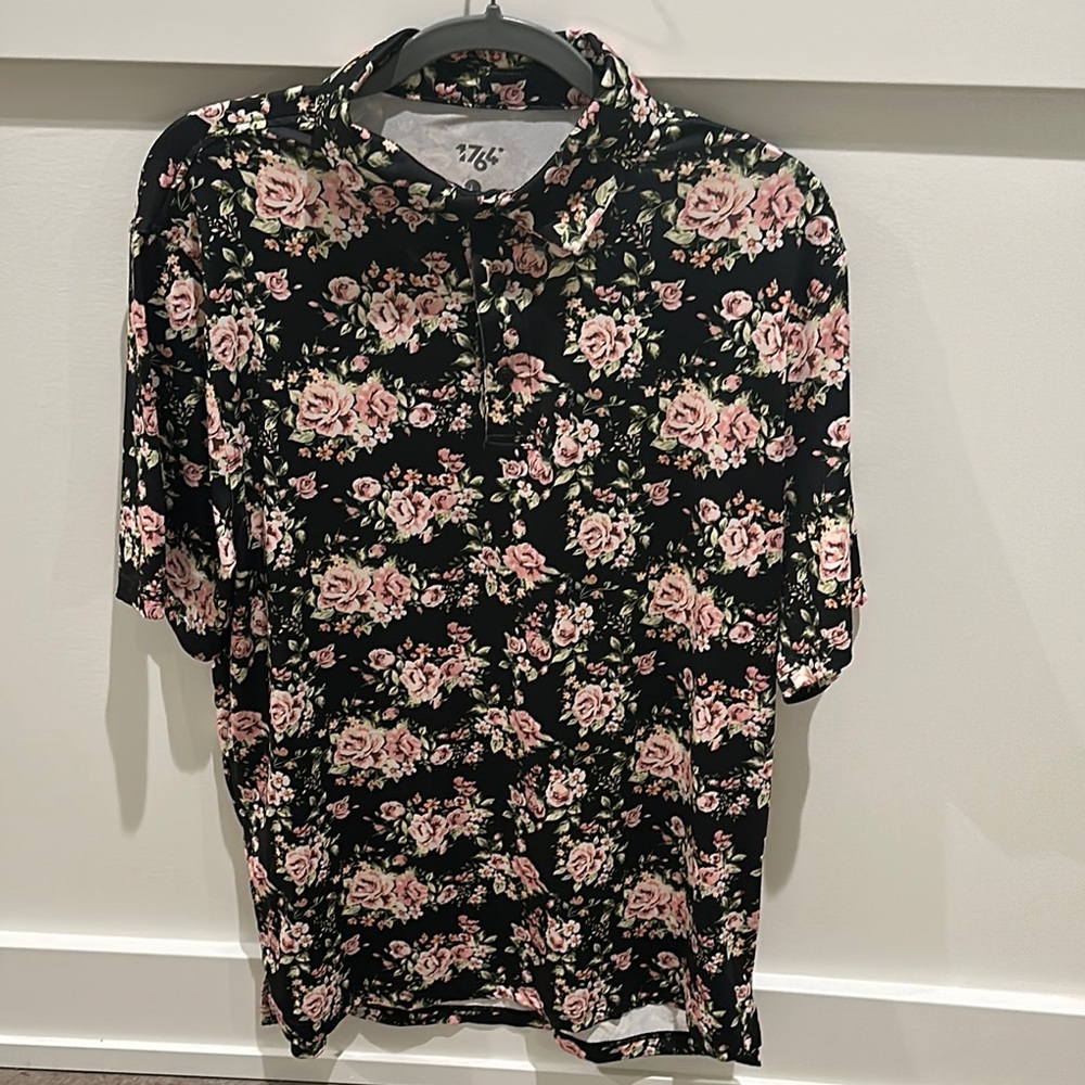 1764 Floral Button-Up Shirt